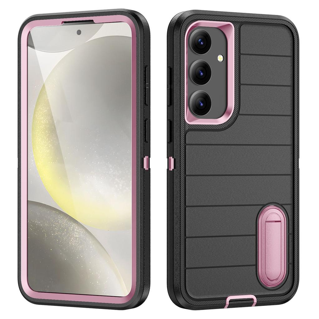 Three Proof Phone Case Source Flat Stripe Protective Case, Niche and High-end for Samsung Phone Case