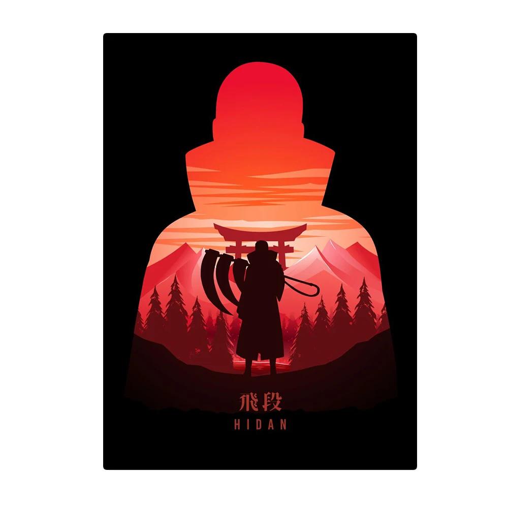 Japanese Classic Anime Poster Picture Prints Canvas Painting Bedroom Living Room Decor Wall Art Vintage Mural Without Frame