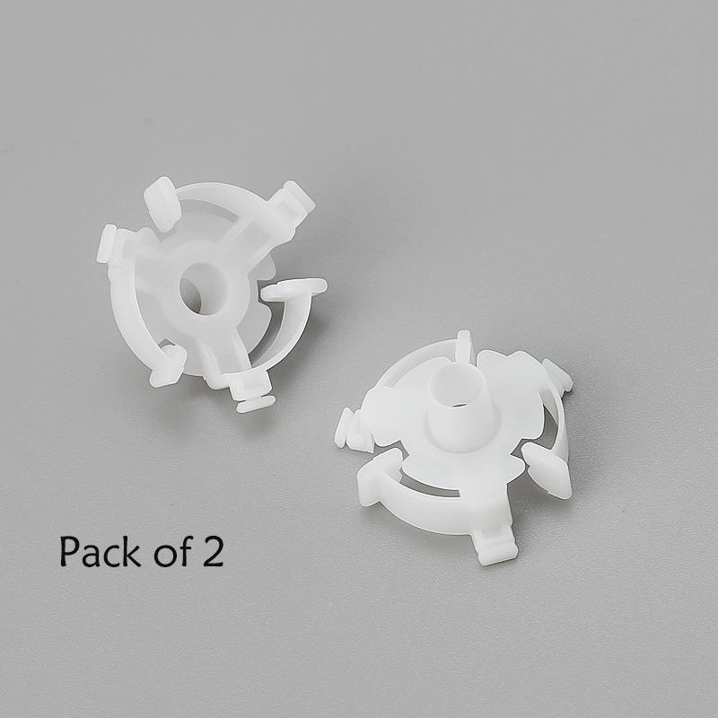 Fixed Clip To Prevent Bobbins from Falling Off Bobbin Holder  Simple White Plastic Bobbin Clip 2 Pcs/pack