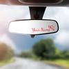 Car Rearview Mirror Personalized Text Vinyl Decor Decal Creative Window DIY Decaration  Stickers Auto Tuning Accessories