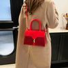 Niche small bag women's handbag autumn 2025 temperament commuting Korean version new personalized messenger bag small square bag