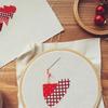 5Pcs/Set 11CT Cross Stitch Cloth Square Embroidery Cloth Embroidered Grid Fabric for DIY Needlework Sewing Handcraft Making