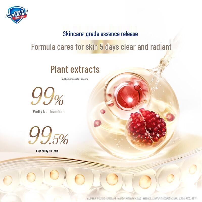 Safeguard Pomegranate Brightening Body Wash Refill