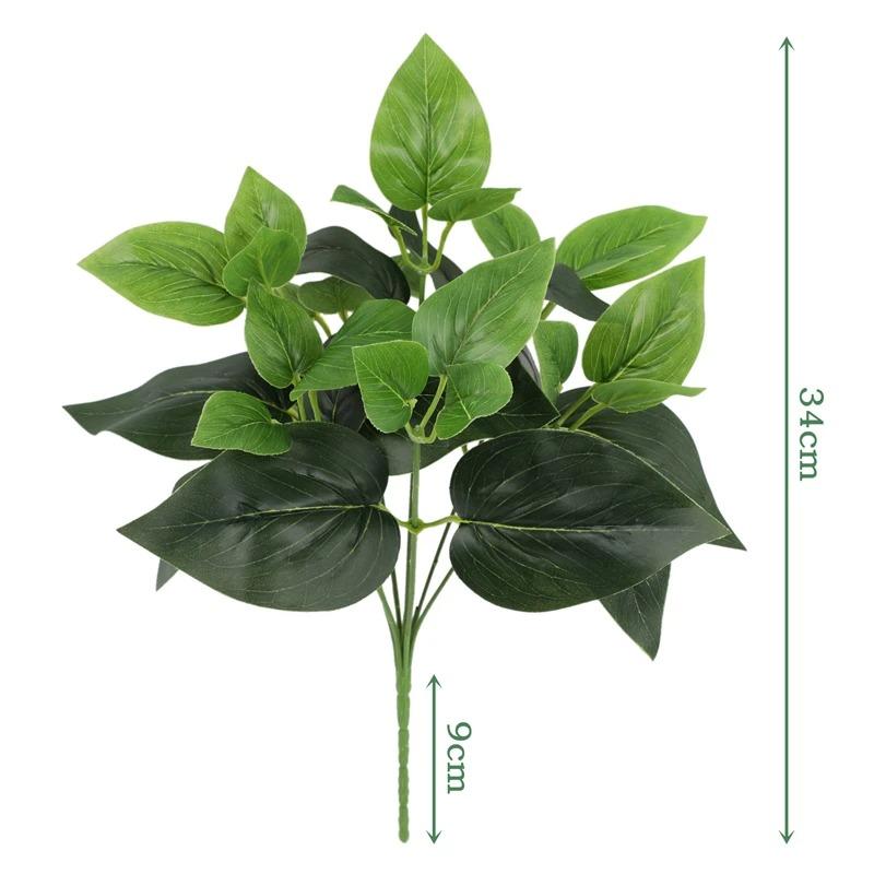 

Artificial Leaves Fake Plants Simulation Plant Leaf Bundle Wedding Flower Auditorium Decoration S