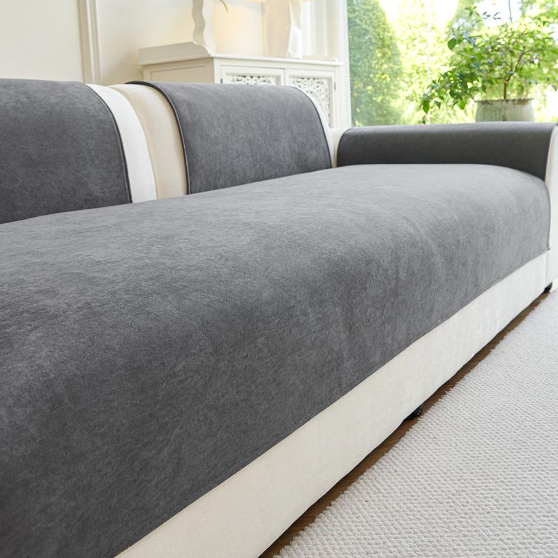 Neue Chenille-Sofahülle für alle Jahreszeiten, universell, verdickt, rutschfest, verschleißfest, langlebig, einteilige Polster-Sofahülle