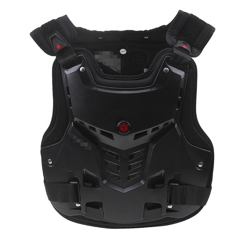 

Мотоциклетный защитный жилет для мотокросса, куртка с защитой тела, защита груди и спины, протектор для внедорожного мотоцикла, жилет для MTB black-XL