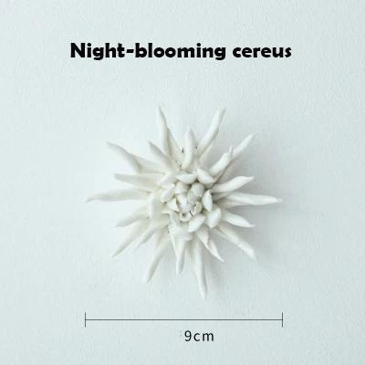 Modern Ceramic Lily Flower Wall Hanging Crafts Home Livingroom TV Background Wall Mural Decoration Hotel Store Wall Ornaments