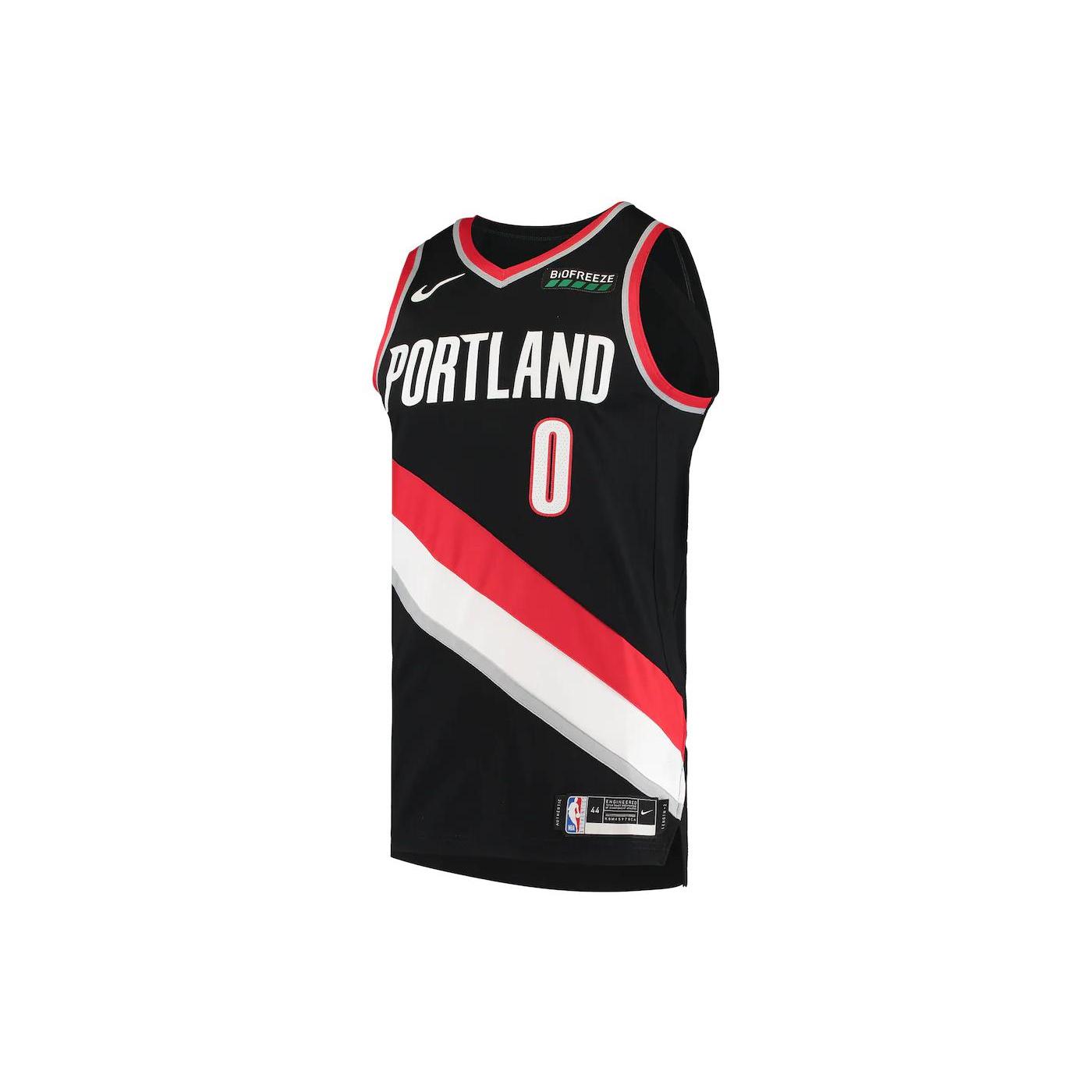 Nike NBA Basketball Jerseys Men s Black Moderate Straight Fit AV2696-010 XL