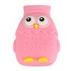 Heißwasserflasche Mikrowellenheizung Silikon Cartoon Injektion Handwärmer Tragbar Niedliche Eulenform