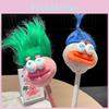 Creative Explosive Hair Funny Expressions Diy Hairstyle Plush Massage Hammer
