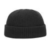 1Pc Acrylic Fiber Casual Men's Short Fisherman Beanbie Hat Mini Autumn and Winter Warm Knitted Hats Hip Hop Hat