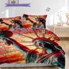Patriotic Theme Statue of Liberty Bedding, Duvet Cover, Pillowcase, Home Decoration, Birthday Gift (1 * Duvet Cover+2 * Pillowcase, Coreless)