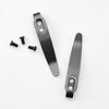 1Set DIY Folding Knife Clip 420 Stainless Steel Pocket Clips Back Clamps For Folding Knife Pocket Clip With Screw