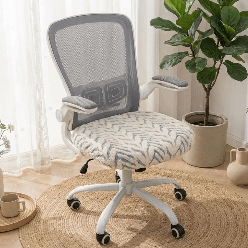 Anti-Slip Computer Chair Seat Removable Chair Seat Protector Elastic Chair Cover  Desk Chair