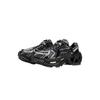 LiNing Lianing Liejun Ass Element Stoff Synthetisches Leder Kordelzug Dicke Sohle Mode Niedrige Schnürschuhe Damen Sneaker AZGW348-8