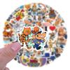 55 Dog Detective Cartoon Anime Stickers - Waterproof Graffiti Decorations for Phones and Skateboards