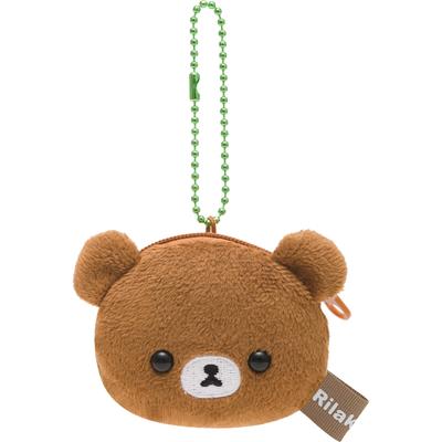 San-X Rilakkuma Mini plyšová peněženka Chairoikoguma CK69204 V8,5 x Š6 x H3cm