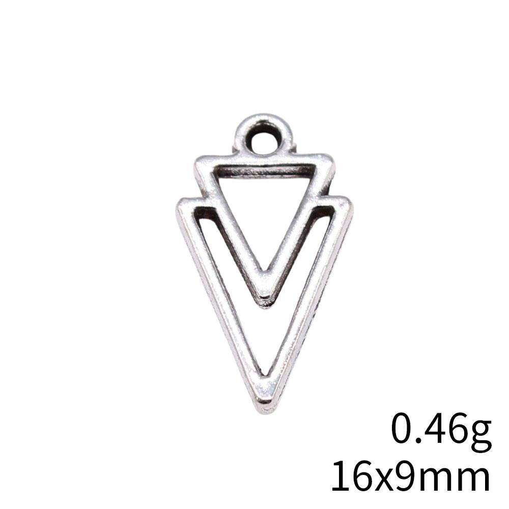 Wedding Anniversary Charms For Italian Bracelet Geometric Hollow Charms Pendant Women's Clothing Pendant Accessories