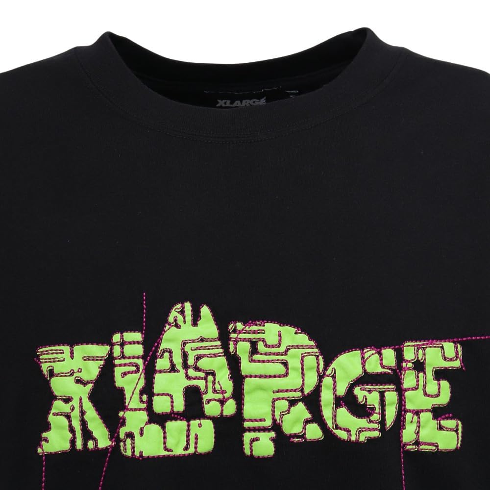 [Extra Large] CHIP LOGO Short Sleeve Tee, CHIP LOGO S/S TEE, 101252011018, BLACK, L