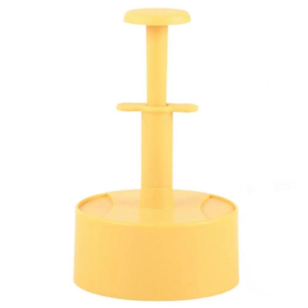 

Ручной пресс для формирования котлет для бургеров, антипригарная форма для приготовления мясных пирогов, пресс для гамбургерного мяса, барбекю жёлтый