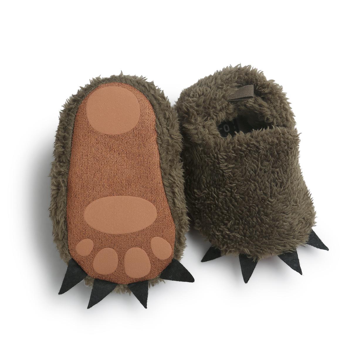 

MYGGPP Детская хлопковая обувь Детская теплая обувь Обувь для малышей Детская обувь Обувь для лап 13cm зелёный