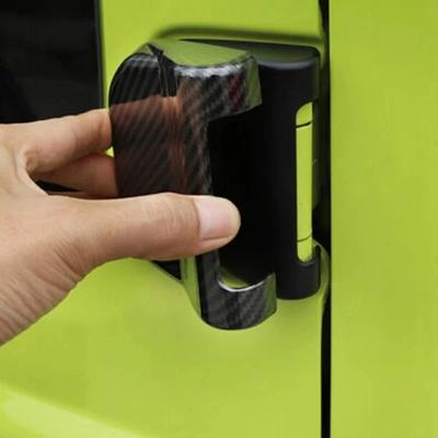 For Suzuki Jimny JB64 JB74 2018- ABS 2PCS Car Rear Tail Door Tailgate Hinge Decoration Cover Trim Exterior Accessories