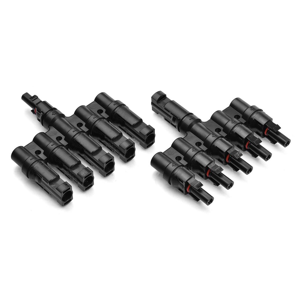 Abzweig-Solarsteckverbinder T-Steckverbinder für die Parallelverbindung zwischen Solarmodulen 5-fach IP67