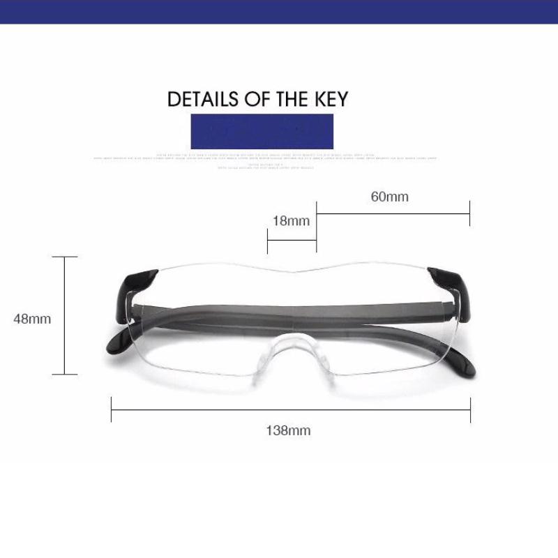 250 Degree Magnifier Eyewear Presbyopic Spectacles Magnifying Glasses Magnifier