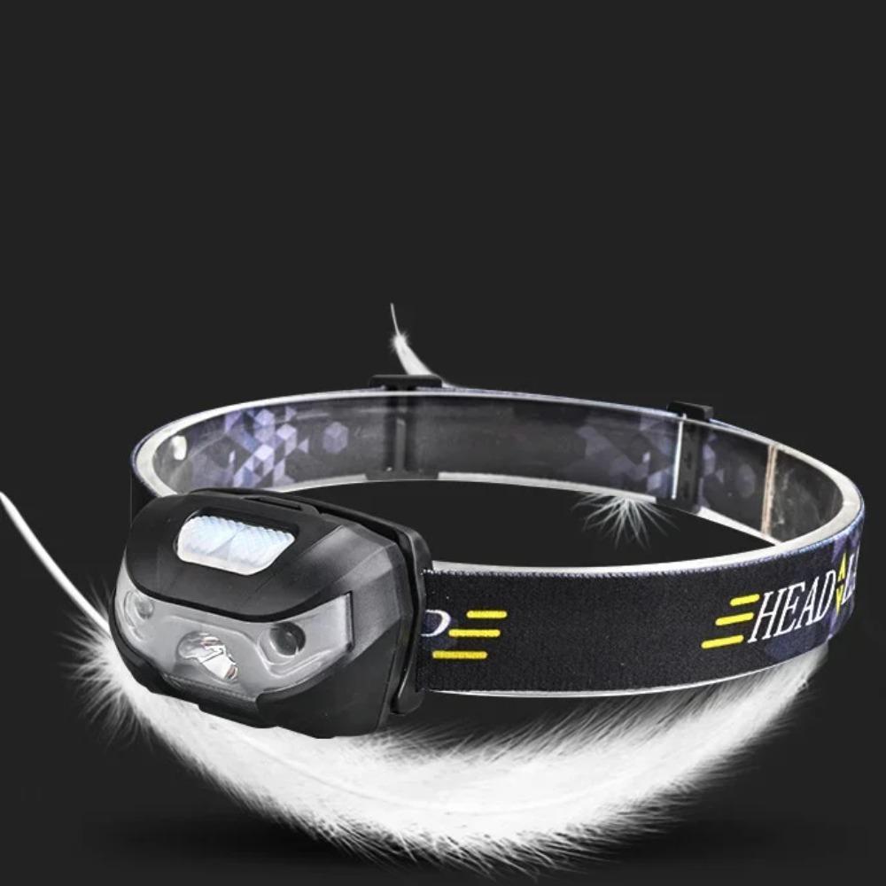 Powerful Sensor LED Headlamp USB Rechargeable Head Flashlight Headlight Waterproof Torch for Outdoor Camping Fishing Lantern
