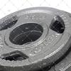 JDJC 10kg Cast Iron Three-Hole Barbell Plate