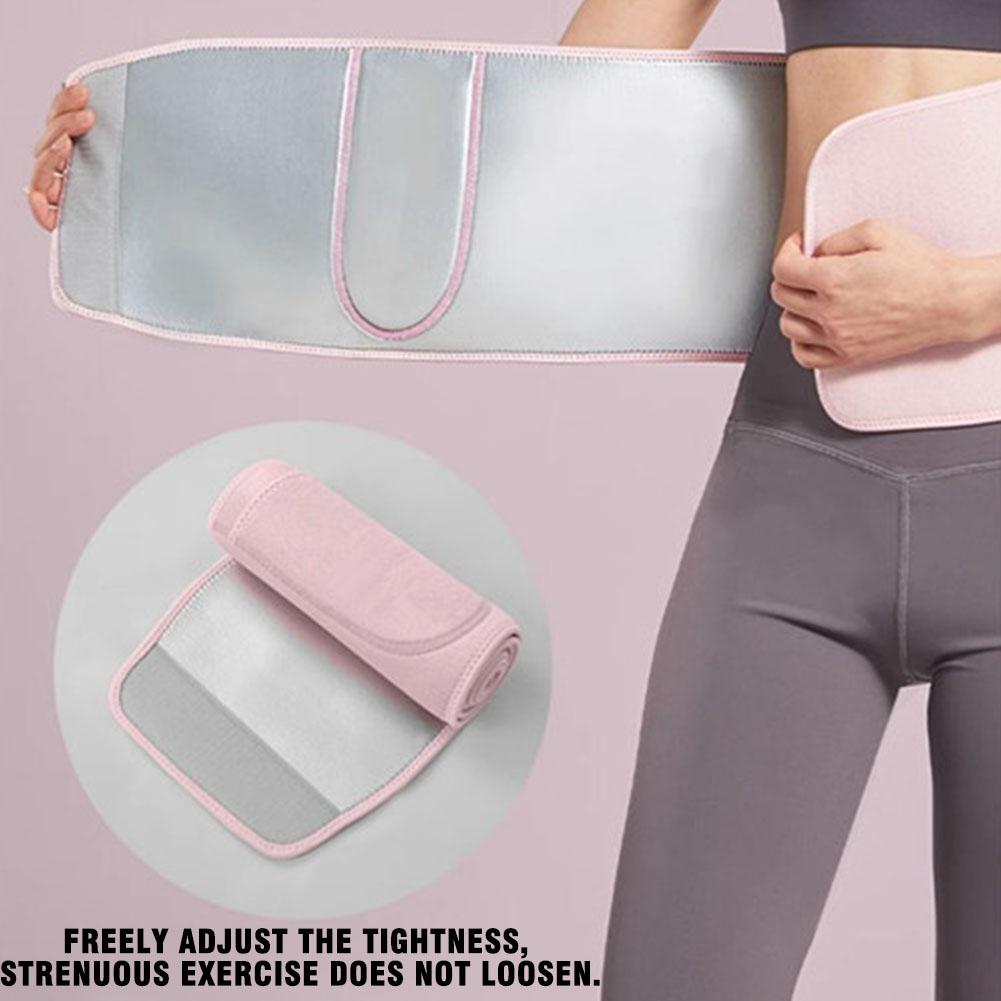 Sports Sweat Bundle Belt Running Fat Burning Yoga Waist Protection Sweat Burst Fitness Belt Waist Trainer