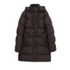 Womens Hooded Cotton Blend Long Sleeve Mid-Length Casual Coat Loose Fit Street Style Winter Outerwear