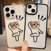 Acrylic Phone Case for iPhone 11 12 13 14 Pro 12 14 16 Pro Max for Samsung A16 A36 A56 S24 FE High-quality Painted Anti-fall Mobile Phone Case