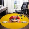 M-Mario Bros Office Round Area Rug, Indoor Mat Suitable For Office, Under Office Chairs Bedroom Living Room Home Decor, DT1212008