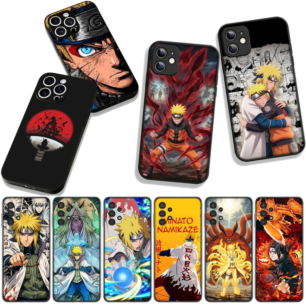 Cover for Apple iPhone 16 15 14 Plus 13 12 Mini 17 Pro Max + ProMax 16E Air Phone Case Namikaze Minato Narutos Itachi Uchiha