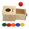 Wooden Shape Matching Box Montessori Toys Kids Color Sorting Drawer Games Parish Learning Fine Movement Training Educational Toy