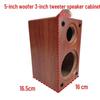 DIY Wooden Bookshelf Speaker Cabinet: 4” 5” 6.5” 8” 10” Two-Way Speaker Enclosure