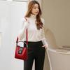 Small Elegant Solid Color Bucket Bag with Adjustable Shoulder Strap Versatile Crossbody Handbag for Women Lightweight with Zipper Closure