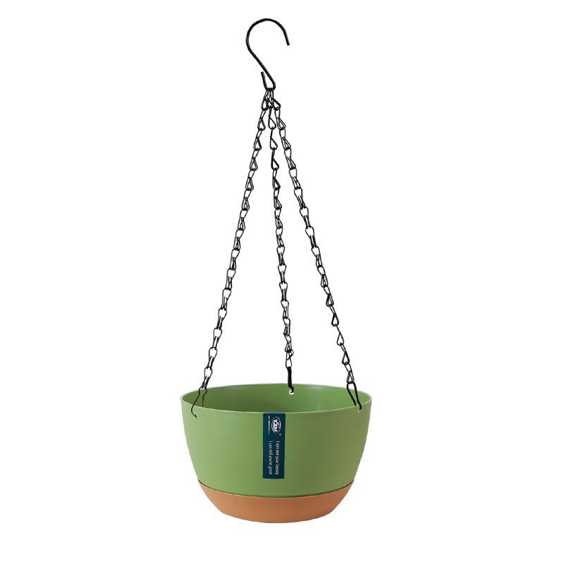 Home Graden Hanging Self-Watering Pots Drainage with Hooks for Indoor & Outdoor Flowers Plants Baskets Pots