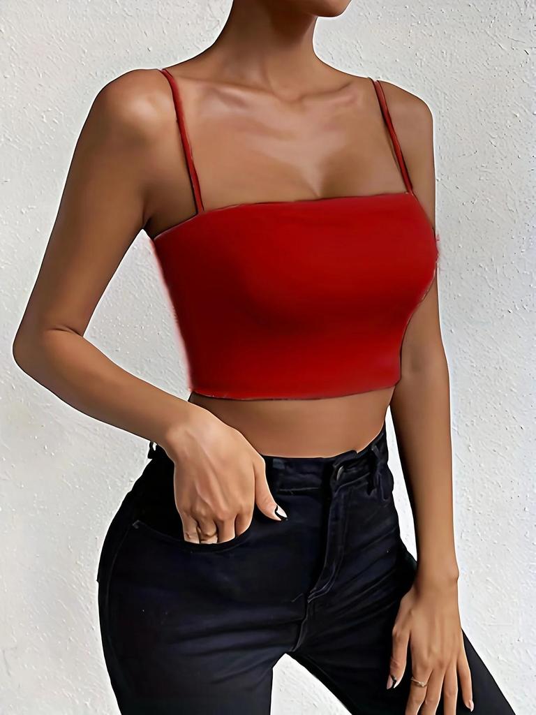 Sexy Crop Tops Solide Halter Tank Top Frauen Sommer Camis Backless Leibchen Mode Lässig Tube Top Weibliche Ärmellose Gestellte Weste