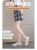 2025 Women's Lightweight White Mesh Casual Flat Shoes - Korean Style, Breathable, Summer All-Match Design.