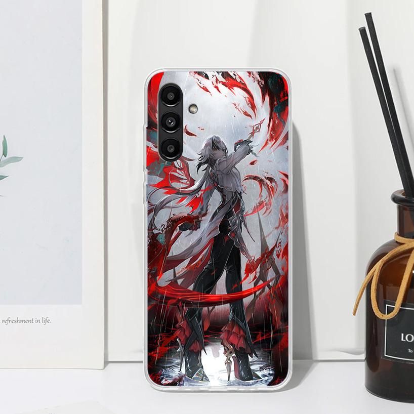 Arlecchino Genshin Impact Phone Case For Samsung Galaxy A17 A37 A57 A16 A26 A36 A56 A15 A25 A35 A55 A14 A24 A34 A54 A13 A23 A33