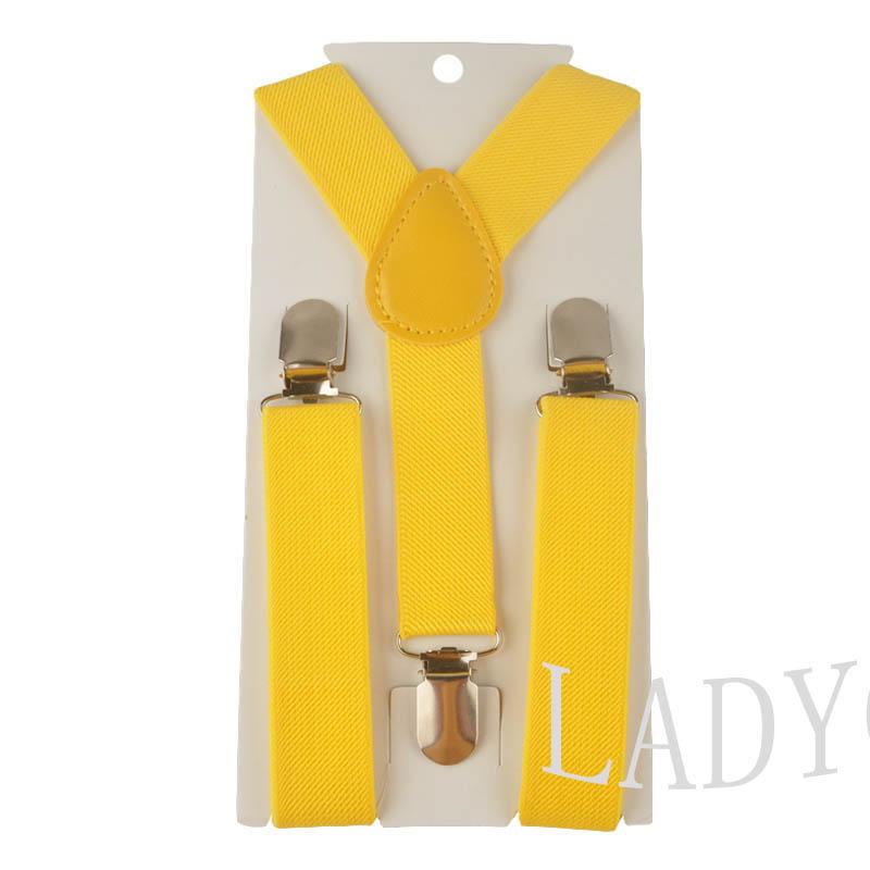 Soild Color Children Belt Baby Boys Girls Suspenders Clip-on Y-Back Braces Elastic Kids Adjustable suspenders suspenders