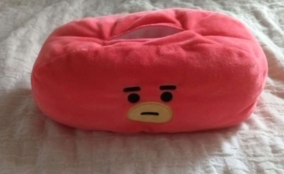 

[Б/У] Редкий чехол для салфеток/крышка для салфеток BT21 TATA BTS