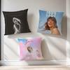 Taylor Singer S-Swift cushion cover soft Comfortable Pillow Case for Sofa Living Room Home office Decor Protective Covers