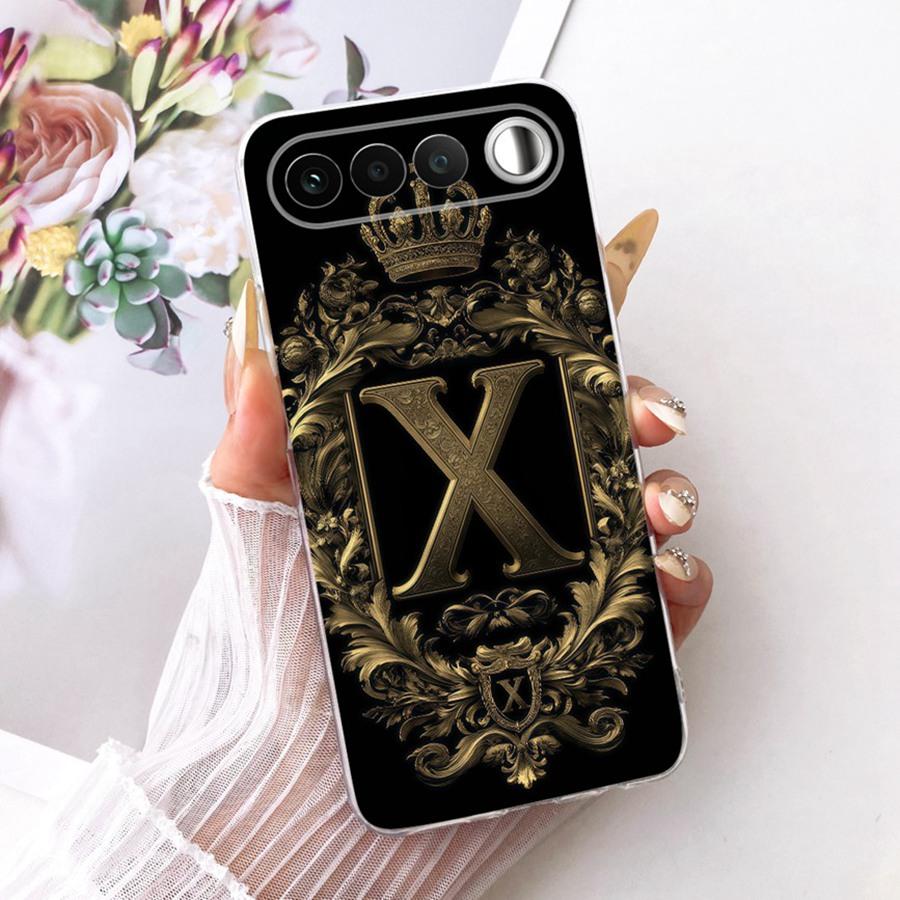 

Case For Realme 16 5G Soft Silicone 2026 Fashion Crown Letter TPU Back Cover For Realme16 5G RMX5171 Phone Case 6.57 Realme 16 5G