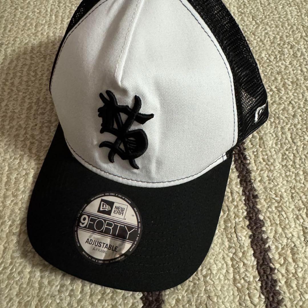 

[USED] New Era x ksubi 9FORTY Trucker Hat Cap