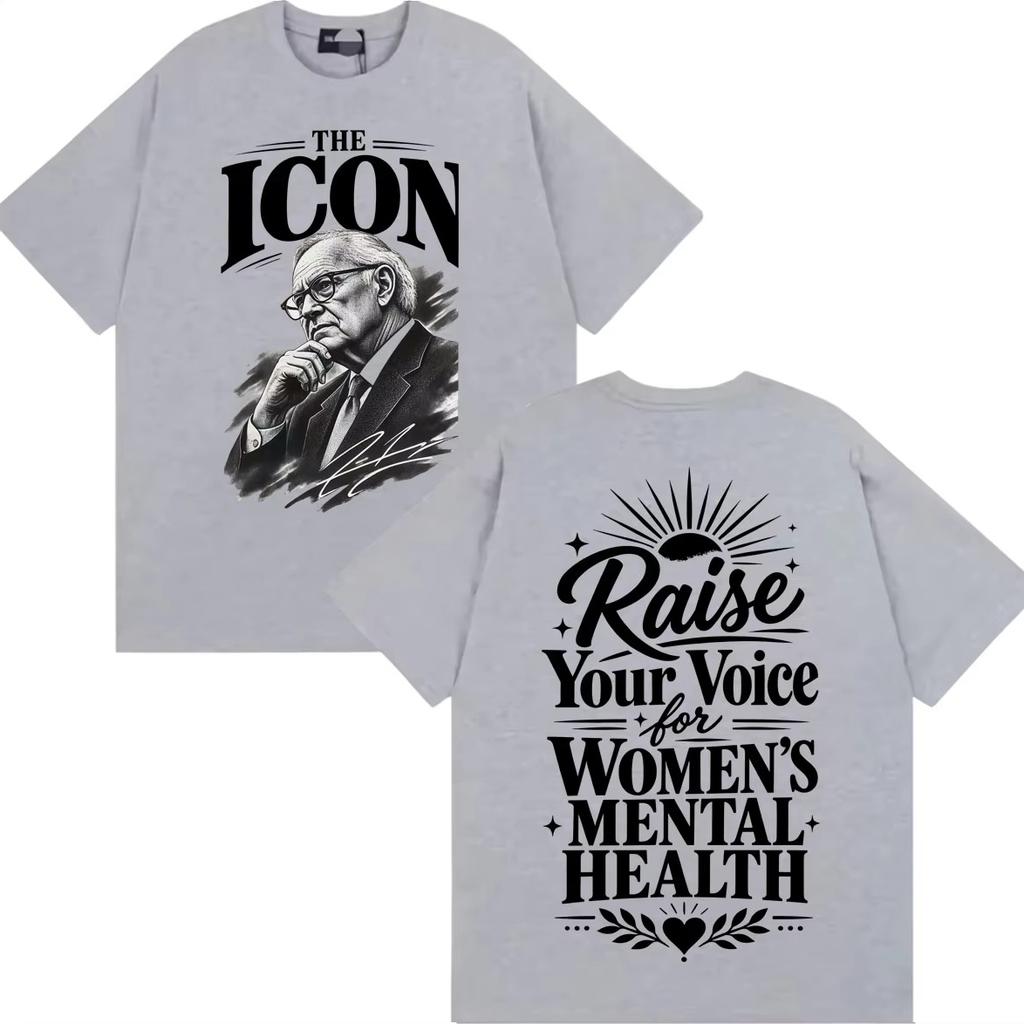 2026 Summer Hot Sale Kevin Reddington Raise Your Voice Graphic T Shirt Unisex Casual Harajuku Hip Hop Punk Cotton T-shirt Short Sleeve Casual Clothing