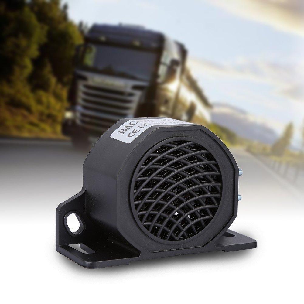 Back Buzzer, Car Reversing Horn, Back Buzzer 24v-Qiilu Car Horn DC12-80V 105 DB for Heavy Truck