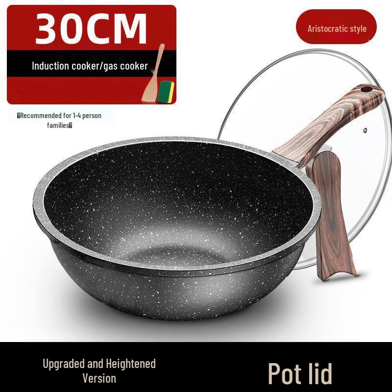 Wutuo 30cm Maifan Stone Non-stick Wok